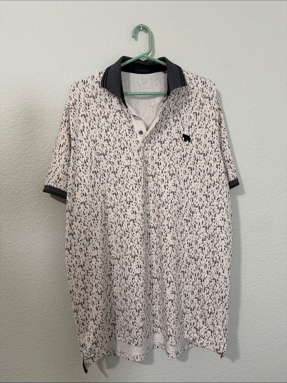 Greyson Mammoth Dunes Men's Golf Short Sleeve Polo Shirt
